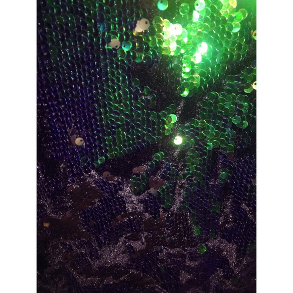 NYE bebe strapless sequin party dress - Picture 3 of 6